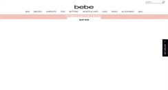 Desktop Screenshot of bebe.com